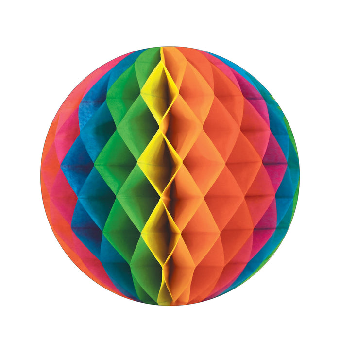 A tissue-paper hanging tissue ball. Sold as a single piece.