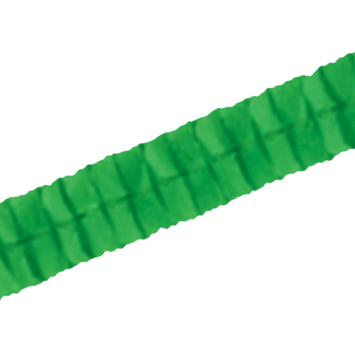 A hanging garland featuring a leaf design. Sold as a single piece.