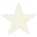 A foil flat die-cut cutout featuring a star design. Sold as a single piece.