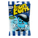 Eiffel Bon Bons Blue Raspberry Chewy Candy: chewy fruit candies, blue in color. Sold in a 4 oz clear plastic peg bag that hangs from a printed header card, with the candy visible inside.