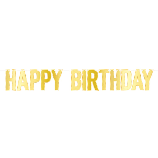Foil "Happy Birthday" Banner | 1ct
