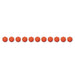 A coiled hanging streamer featuring a basketball design. Sold as a single piece.