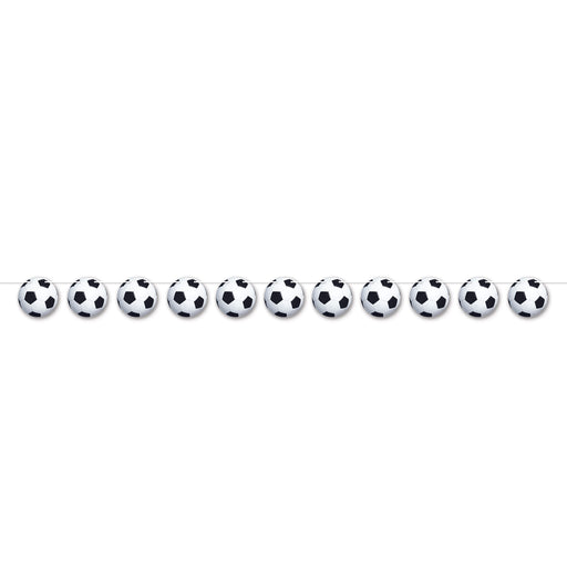 Soccer Ball Garland | 1ct