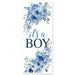 A door-sized poster printed with a it's a boy design. Sold as a single piece.
