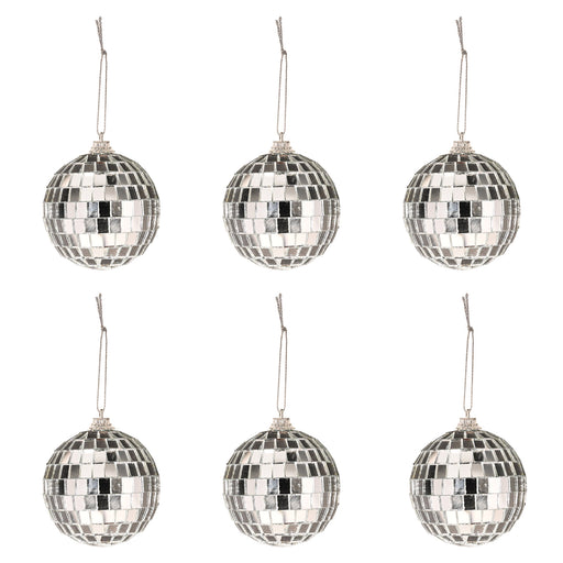 Disco Ball Ornaments | 6ct