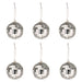 A hanging tissue balls featuring a disco design. Comes in a pack of 6.