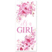 A door-sized poster printed with a it's a girl design. Sold as a single piece.