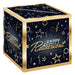 A card-collection box featuring a happy retirement design. Sold as a single piece.