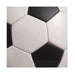 A square luncheon napkin printed with a soccer design. Comes in a pack of 16.