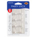 A party stick ceiling pack of ceiling hooks. Comes in a pack of 8.
