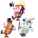 A set of flat die-cut cutouts featuring a movie night design. Comes in a pack of 3.