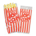 A set of paper party bags printed with a popcorn design. Comes in a pack of 25.