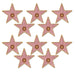 A set of flat die-cut cutouts featuring a star design. Comes in a pack of 10.