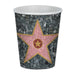 A party cup printed with a star beverage design. Comes in a pack of 8.