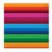 A square luncheon napkin printed with a fiesta design. Comes in a pack of 16.