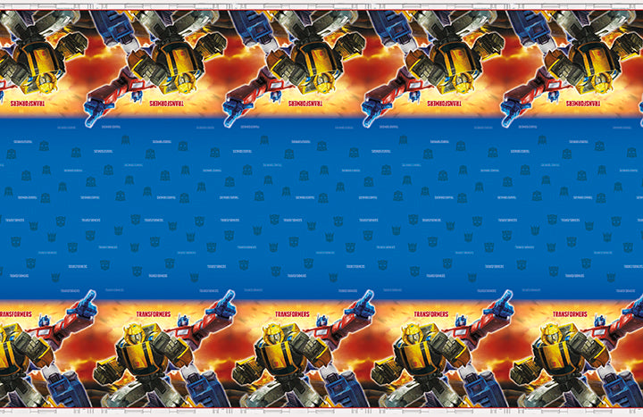 Tablecover Plastic Transformers - Party Supplies