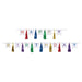 A coiled hanging streamer featuring a happy birthday tassel design. Sold as a single piece.
