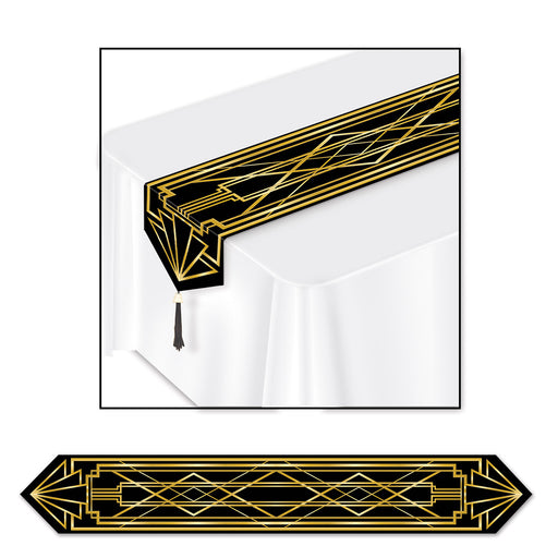Printed Great 20's Table Runner | 1ct