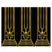 A large printed scene-setter backdrop printed with a great 20's design. Sold as a single piece.
