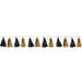 A metallic hanging garland featuring a tassel design. Sold as a single piece.