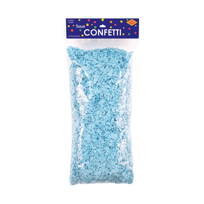 A tissue-paper scattered confetti pieces. Sold as a single piece.