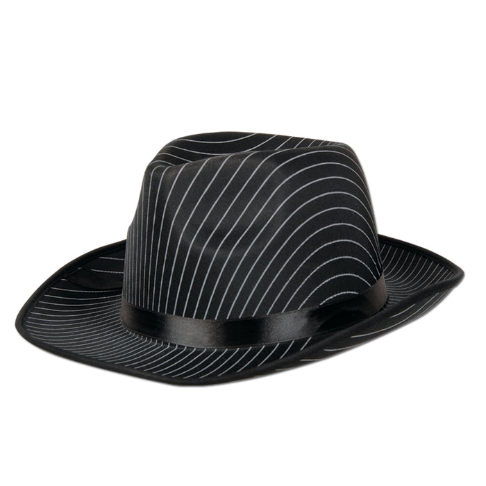 A gangster costume hat. Sold as a single piece.