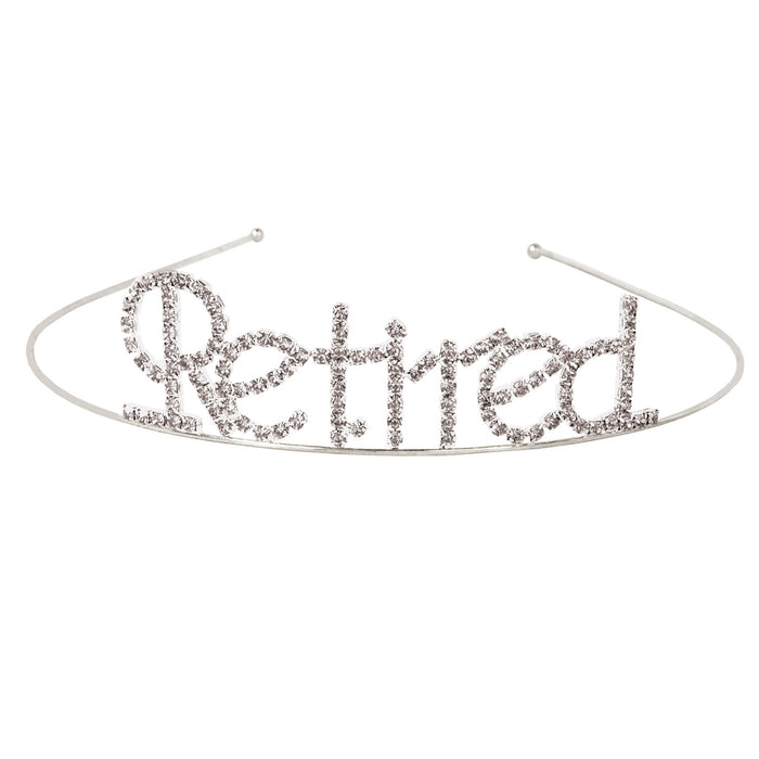 A retired royal rhinestone costume tiara. Sold as a single piece.