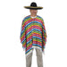 A woven serape blanket. Sold as a single piece.