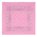 A pink bandana. Sold as a single piece.