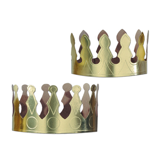 Gold Foil Crowns | 1ct