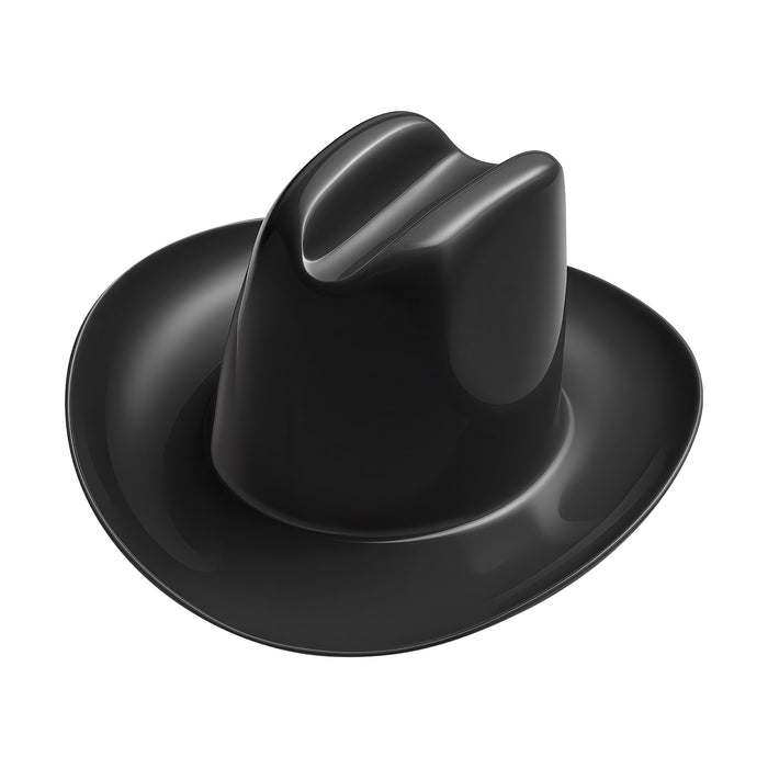 A plastic miniature cowboy hats cowboy hat. Comes in a pack of 3.