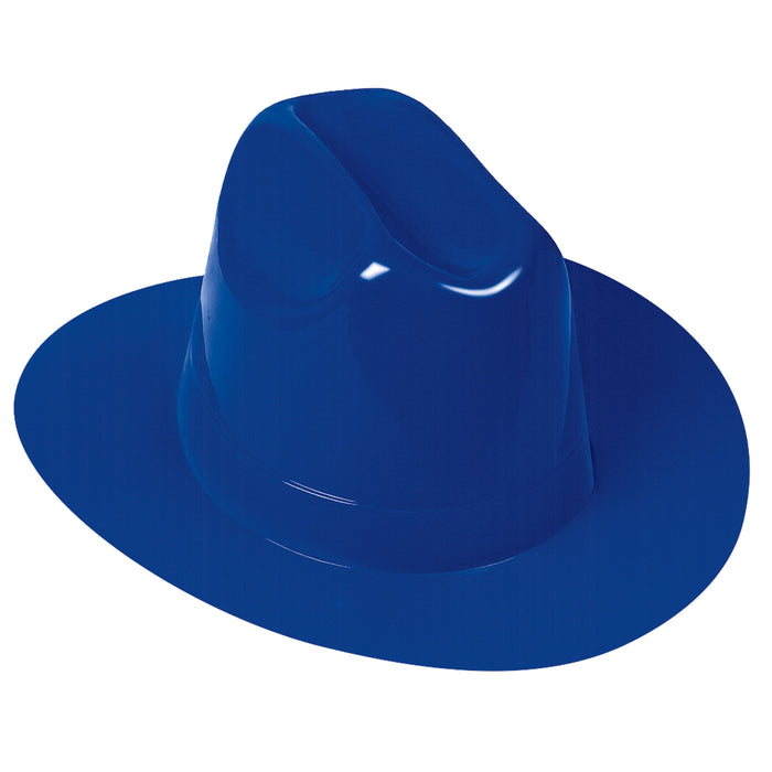 A plastic cowboy hat. Sold as a single piece.