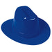 A plastic cowboy hat. Sold as a single piece.