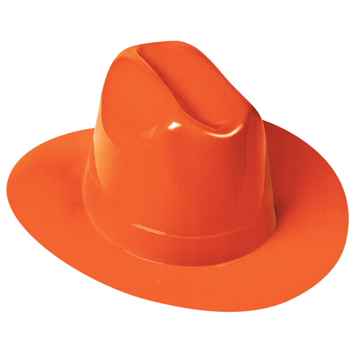 Plastic Cowboy Hat - Orange | 1ct