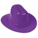 A plastic cowboy hat. Sold as a single piece.