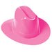 A plastic cowboy hat. Sold as a single piece.