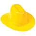 A plastic cowboy hat. Sold as a single piece.