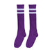 A pair of knee socks. Sold as a single piece.