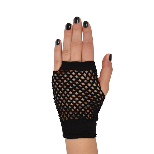 Short Fishnet Gloves - Black | 1ct