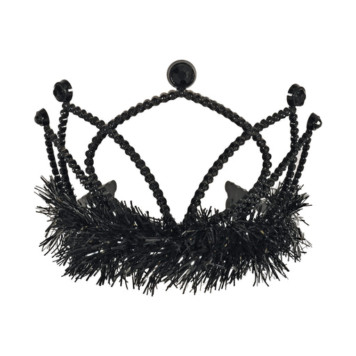 Plastic Tiara - Black | 1ct