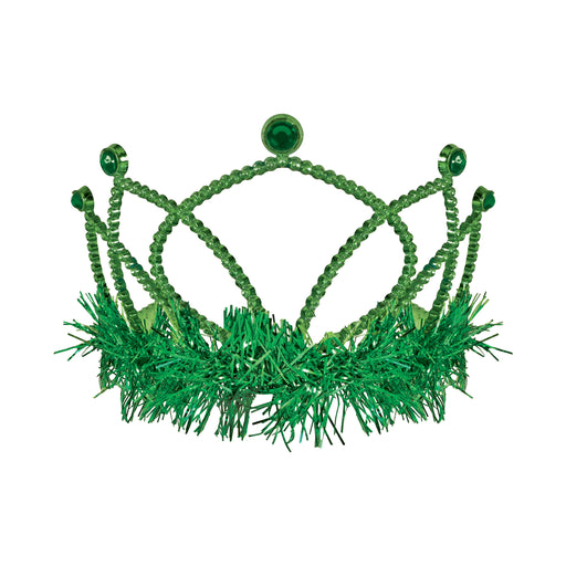 Plastic Tiara - Green | 1ct