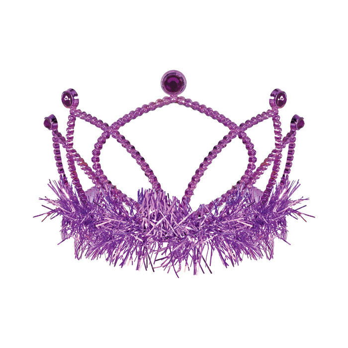A plastic costume tiara. Sold as a single piece.