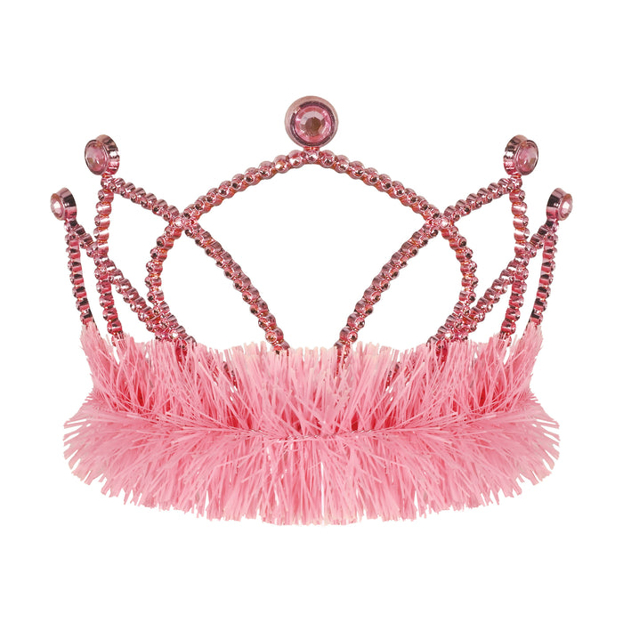 A plastic costume tiara. Sold as a single piece.