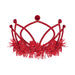 A plastic costume tiara. Sold as a single piece.
