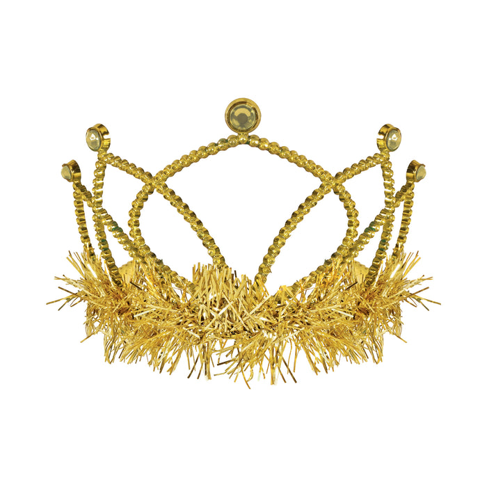 A plastic costume tiara. Sold as a single piece.
