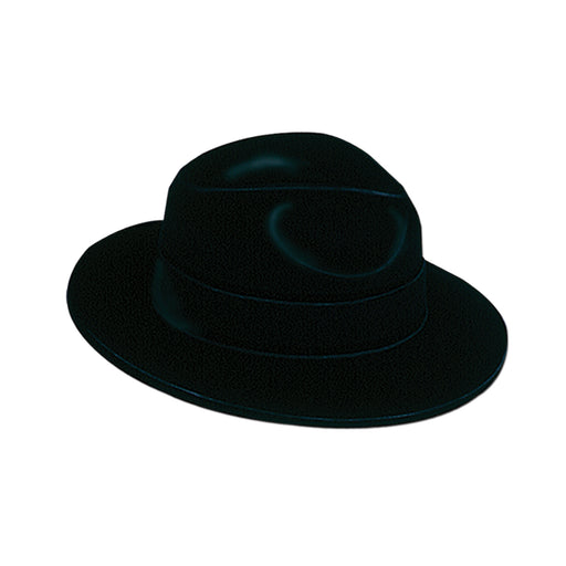 Black Velour Fedora | 1ct