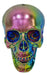 Full-length product photo of the 6.5" Iridescent Skull, shown against a plain white background. A Halloween decoration.