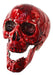Full-length product photo of the 6.3" Bloody Skull, shown against a plain white background. A Halloween decoration.