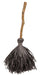Full-length product photo of the 25" Animated Broom, shown against a plain white background — an animated, motion or sound-activated prop. A Halloween decoration.