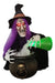 Full-length product photo of the Witch Pouring Potion Tabletop, shown against a plain white background. A Halloween decoration.